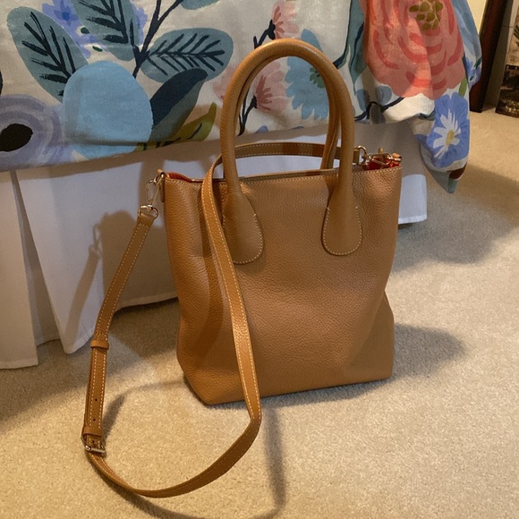 NWOT Chico’s Leather Handbag - Picture 2 of 7